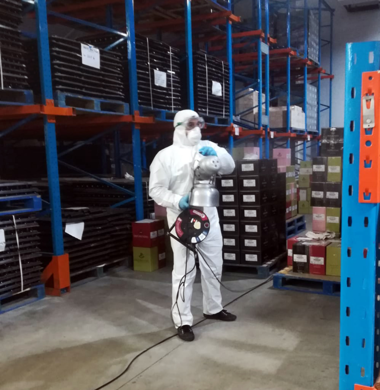 DROPLESS DISINFECTING